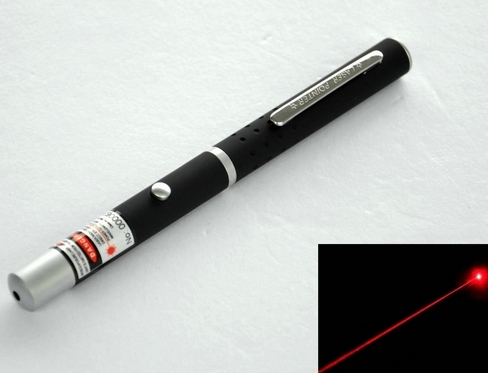 Supercharged red laser pointer therapy device